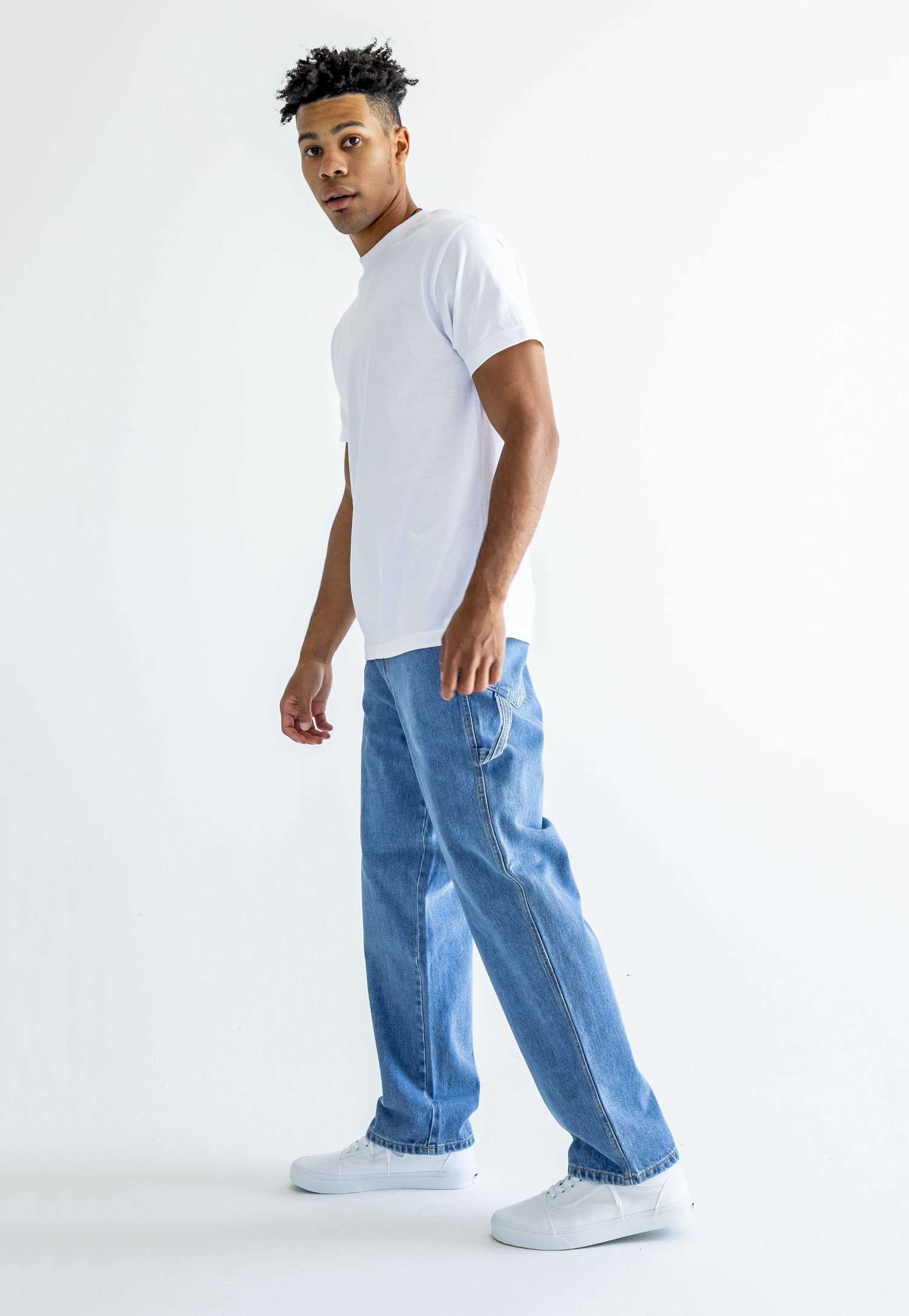 Baggy Carpenter Jeans — Neo Blue