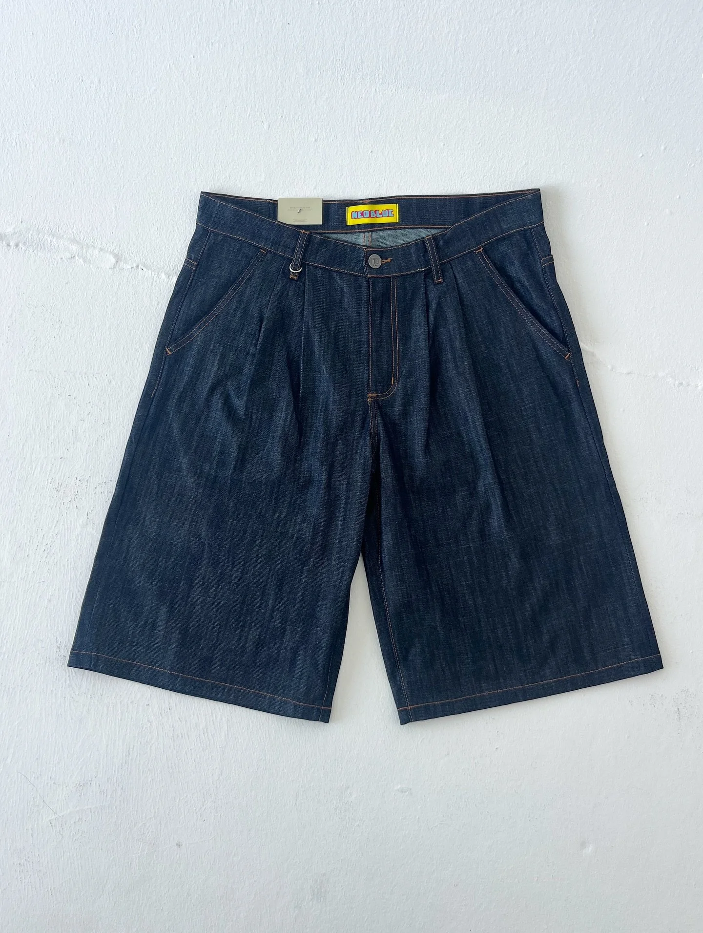 NEO BLUE PLEATED SHORTS 

&mdash;&mdash;

AVAILABLE NOW IN VARIOUS COLORS