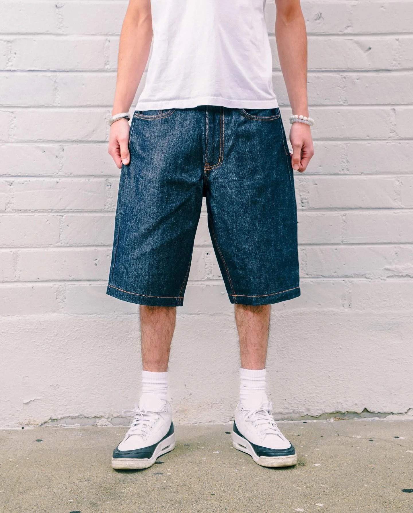 Rain or shine, these are waiting for you when the sun&rsquo;s back! ⛱️

Classic Denim Shorts 

Made in Los Angeles 
Neo blue jeans &copy;