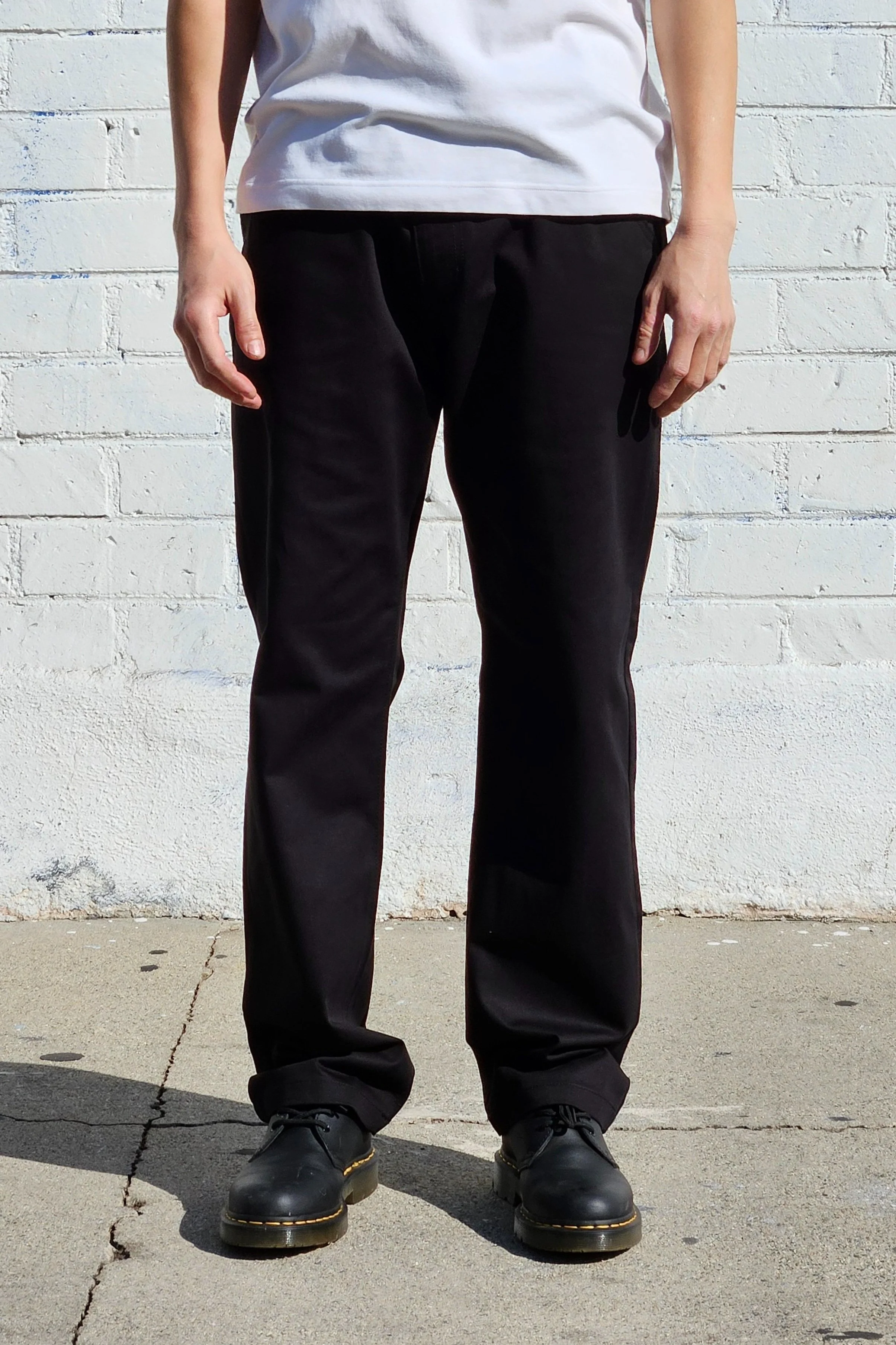 Relaxed Chino Pants — Neo Blue Jeans – Made-in-USA Baggy Denim