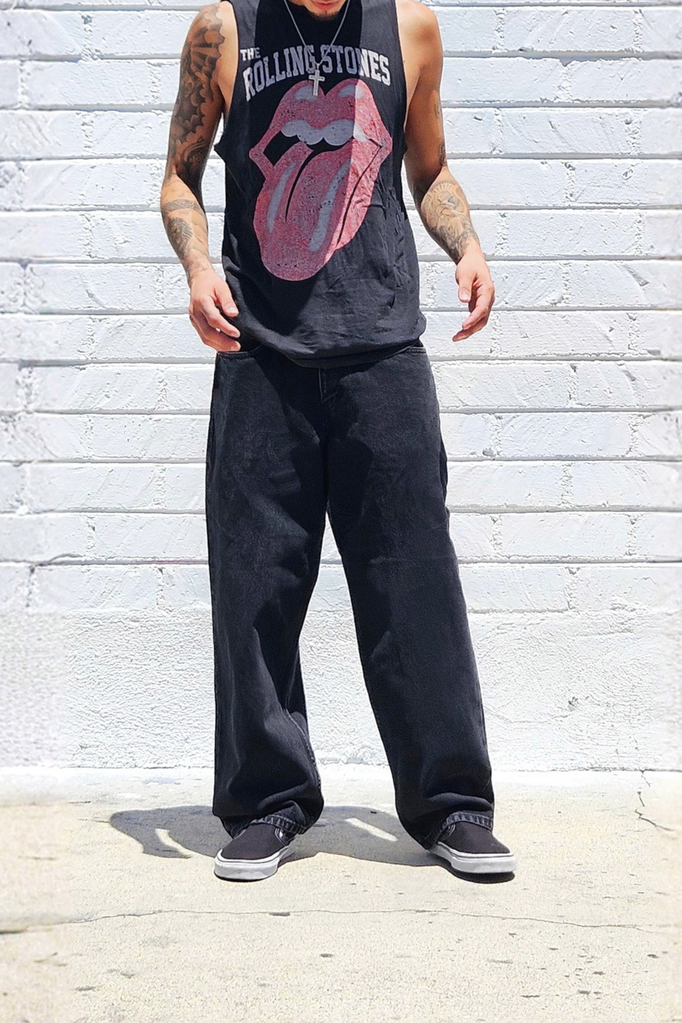 Vintage Black Baggy Jeans