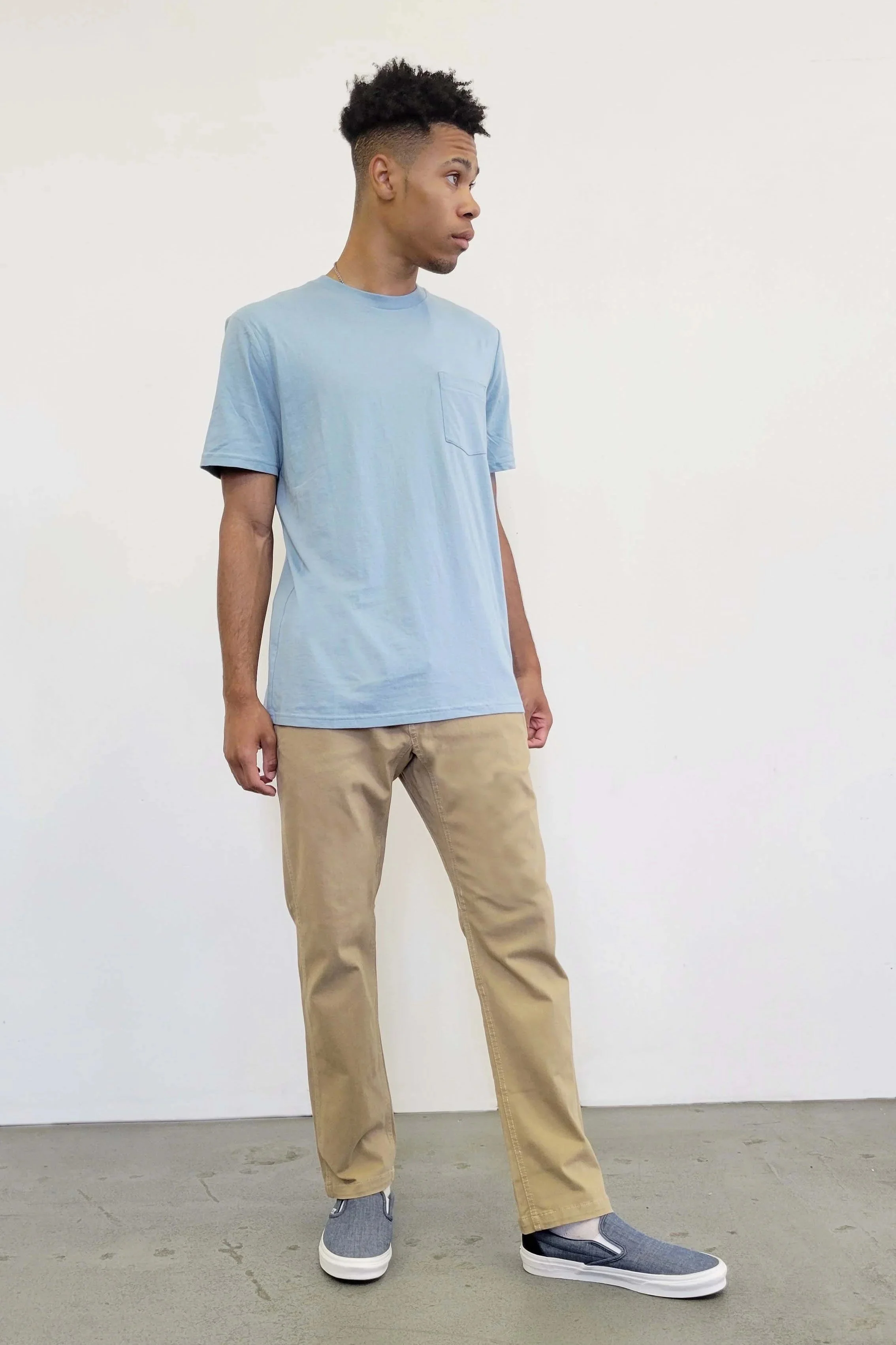 Khaki Relaxed Trek Pants