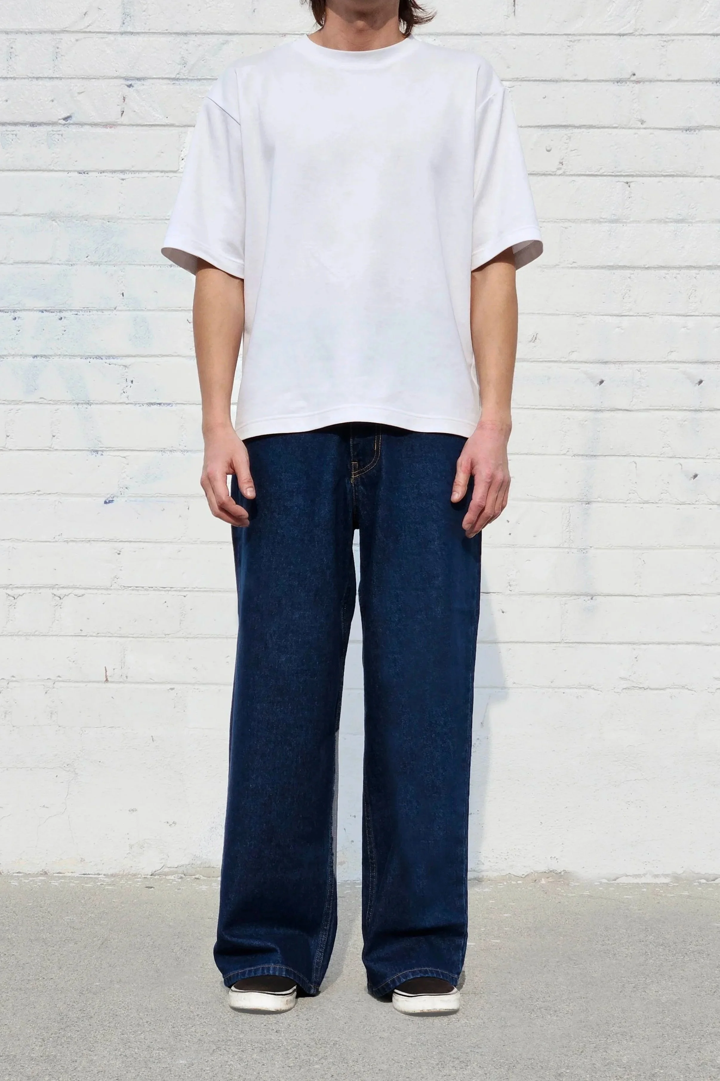 Stone Dark Blue Super Baggy Jeans — Neo Blue Jeans – Made-in-USA