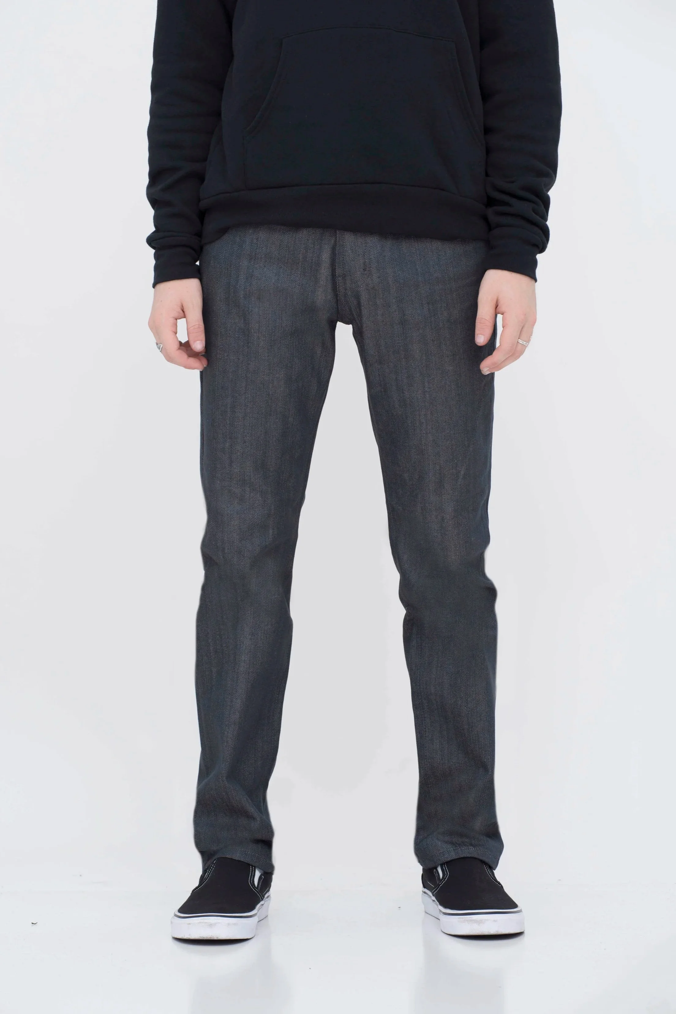Shiny Charcoal Skinny
