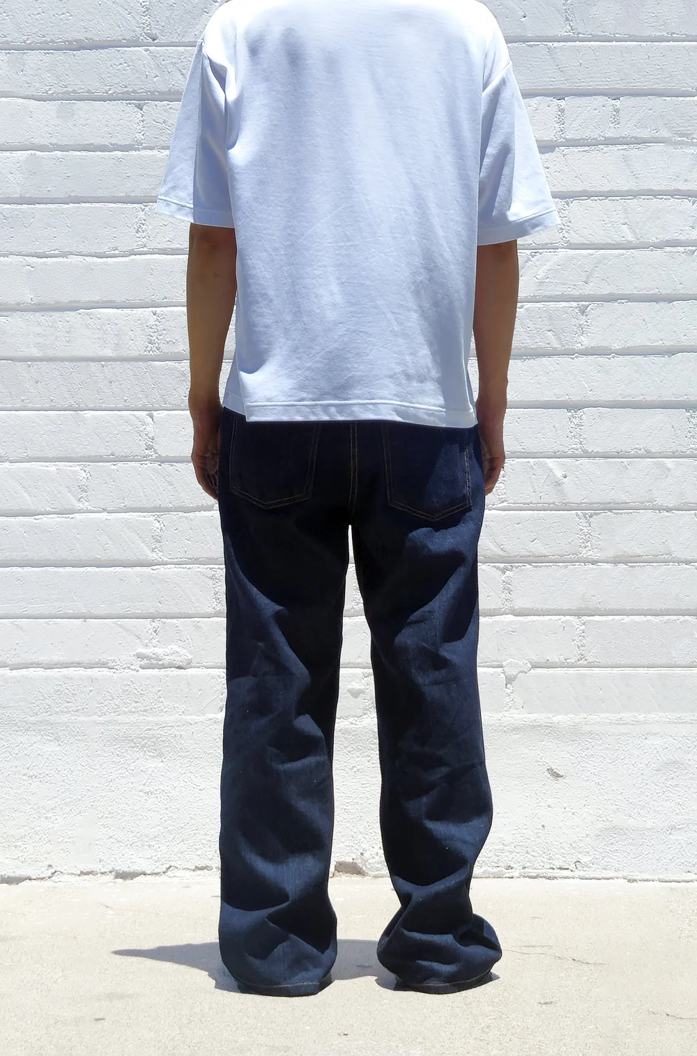 Stone Dark Blue Super Baggy Jeans — Neo Blue Jeans – Made-in-USA