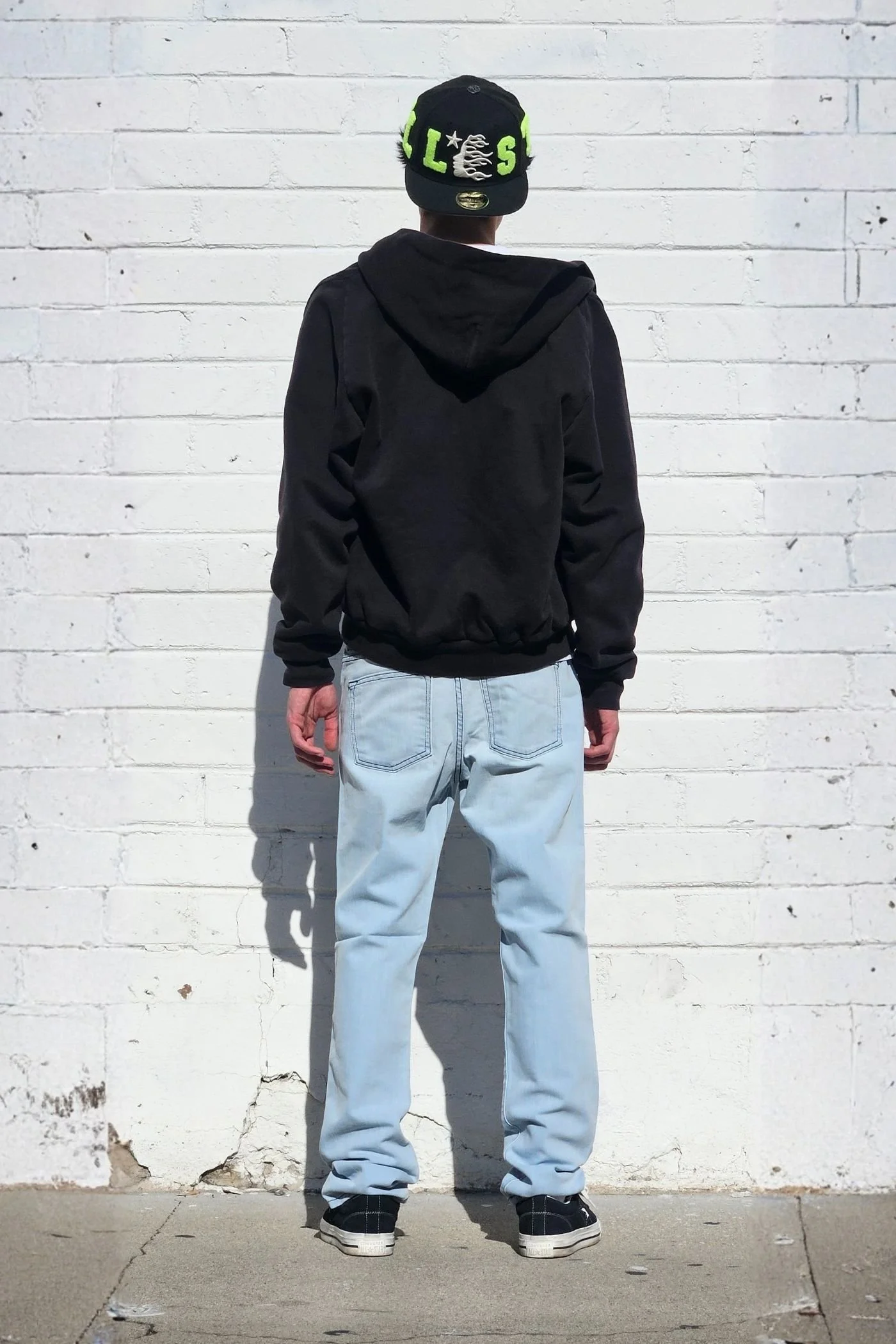 Fade Light Blue Skinny