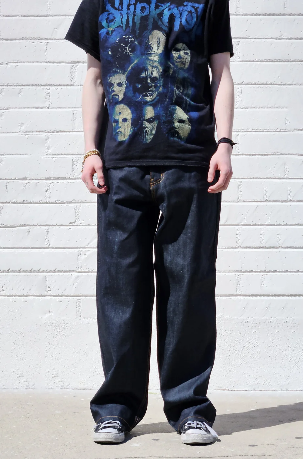 dark indigo baggy jeans Super Dark Baggy Jeans – Neo Blue 100% Cotton — Neo Blue Jeans