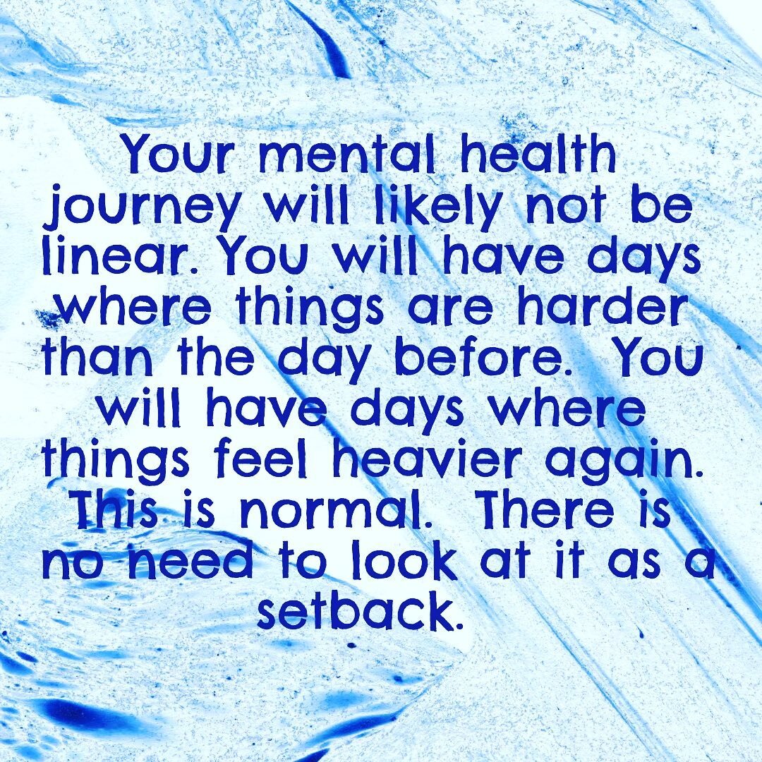 Some days are harder than others for everyone.  When this happens to you, it is important to know that it is not a setback, it does not mean all the progress you have made is lost.  It is just a day that is a bit harder than the day before.  It does 