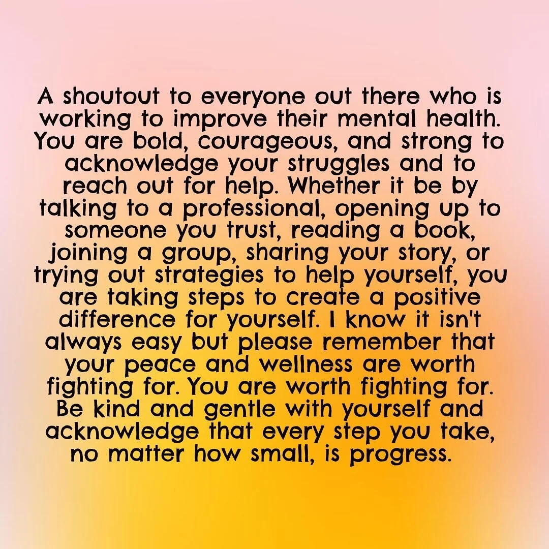 At a time when so many people are feeling  overwhelmed and anxious, I wanted to acknowledge and applaud all of the beautiful things that I see people doing to improve their mental health and well being.  You might think you aren&rsquo;t doing anythin