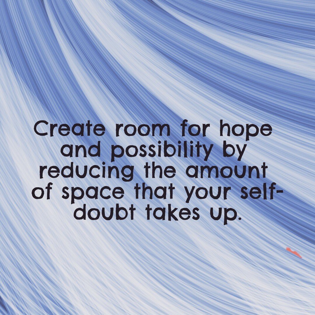 If left unchecked, our self-doubt and negative self-talk can &quot;talk over&quot; all the other thoughts you have. When this happens, limiting beliefs can be created - even though there is no truth to it or evidence to support it, you will believe t