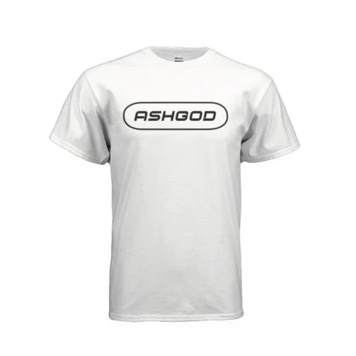 ASHGOD Embroidered Tee - White