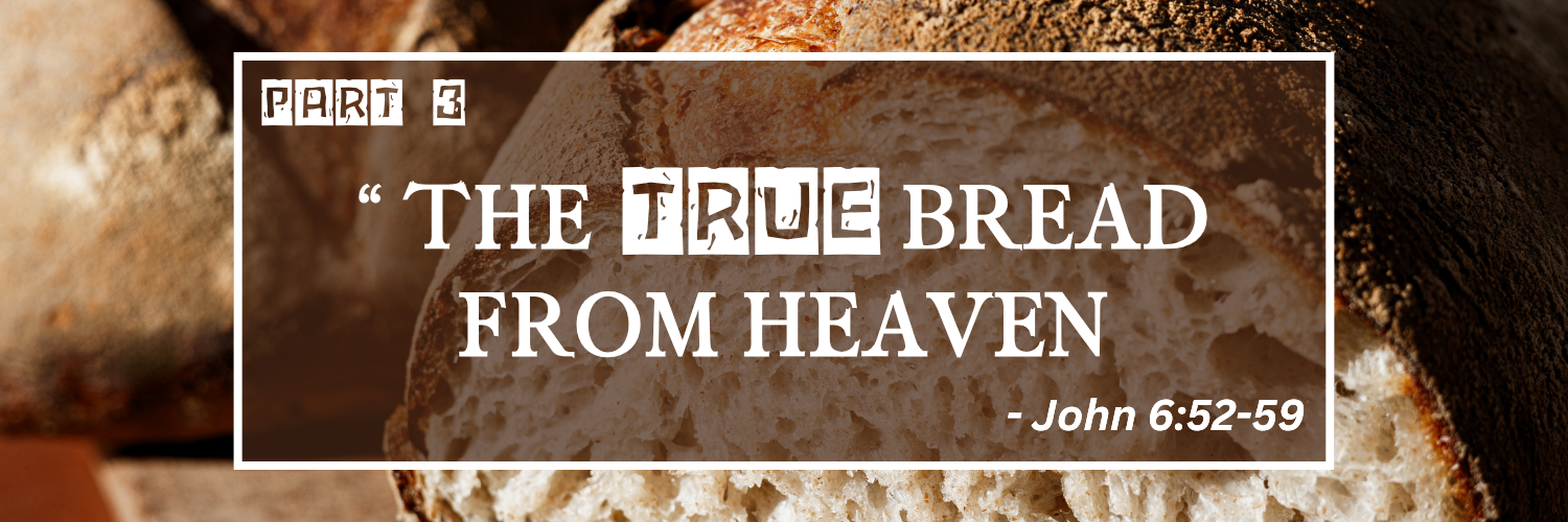 "The True Bread From Heaven" Part 3