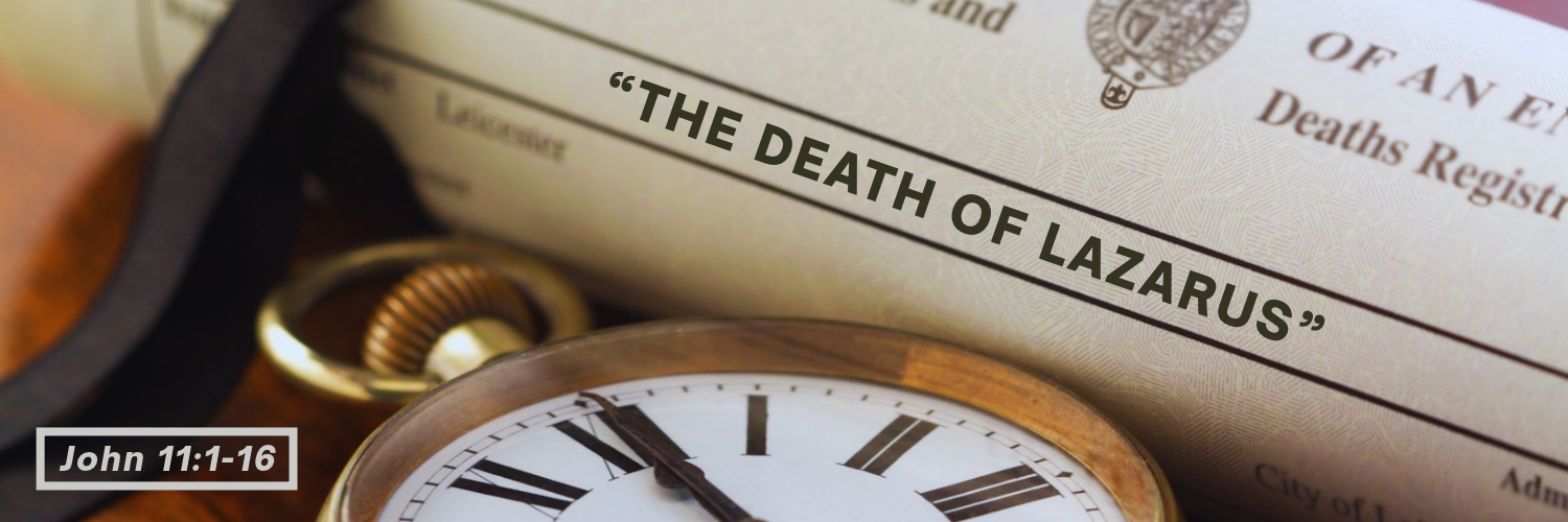 "The Death Of Lazarus"