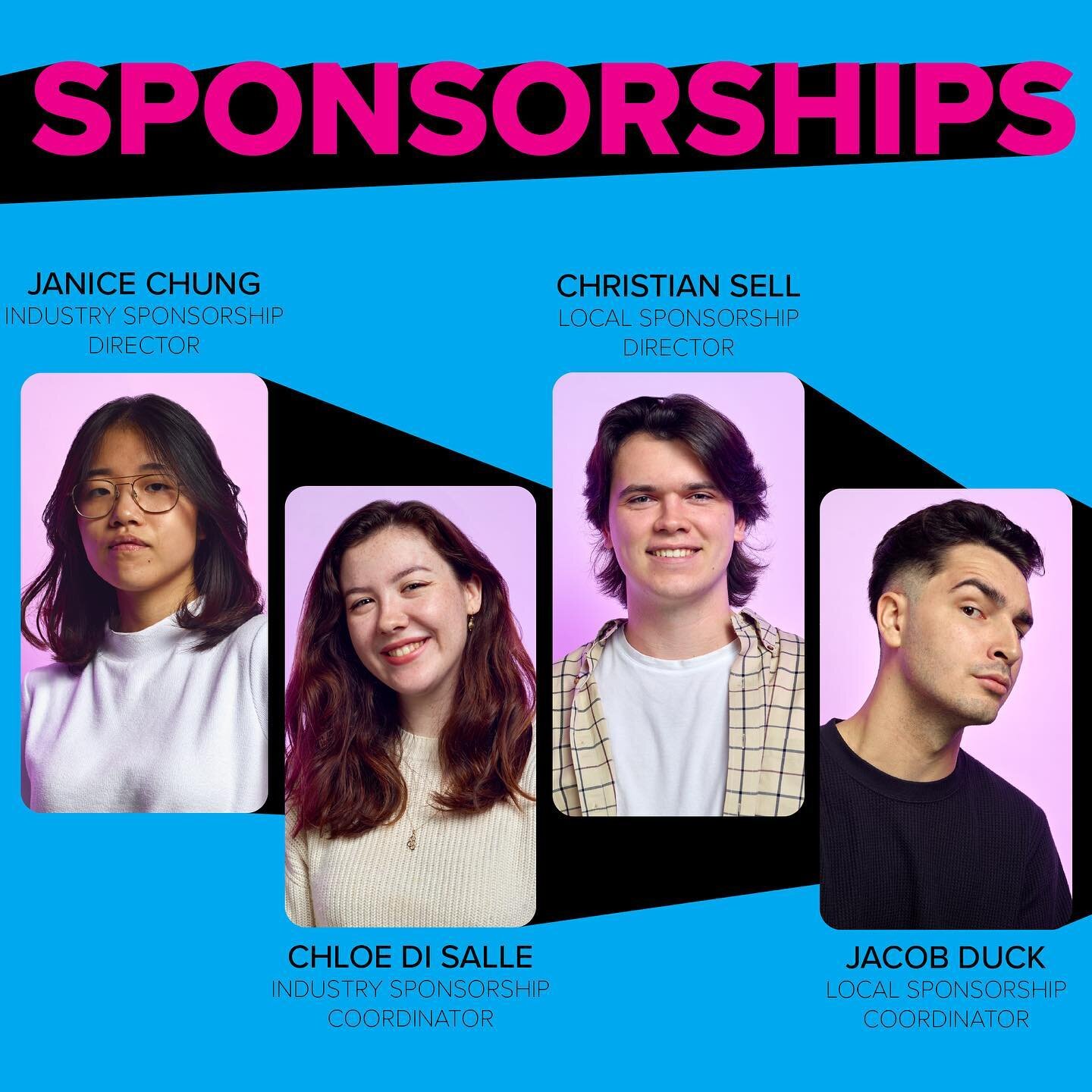 Day 4: SPONSORSHIPS 🎉

Janice, our Industry Sponsorship Director works alongside our Industry Sponsorship Coordinator, Chloe, in reaching out, coordinating, and securing larger sponsorships for awards and the festival by compiling tier lists with pe