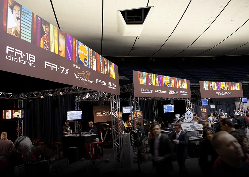 NAMM Arena Booths
