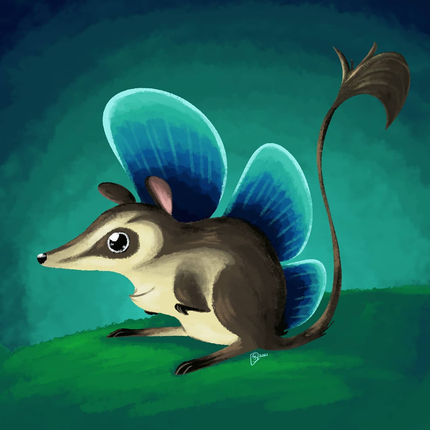 So I LOVED Raya and the Last Dragon!
It was so rich with visuals and environments and design and culture.
I especially adore what I have been informed by an inside source was called the Mouse Dragon, these adorable little tree mouse creatures who inf