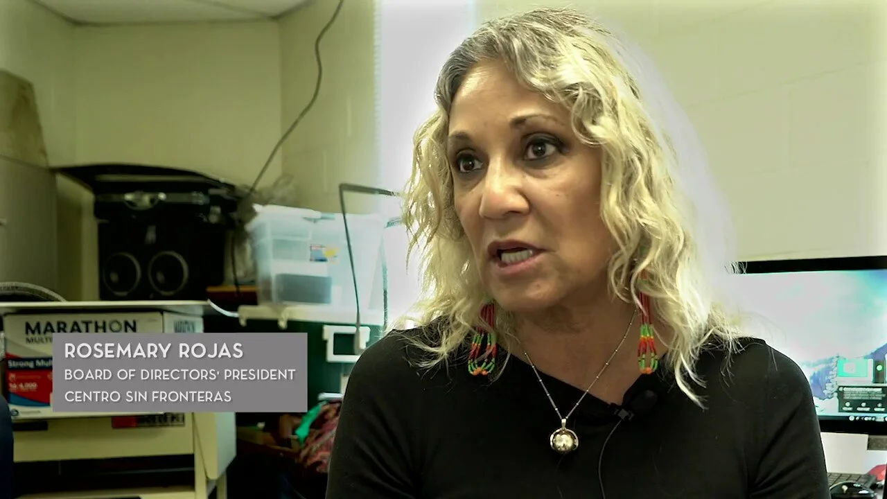MIGRATION - AN ACT OF COURAGE YouTube video_Moment Rosemary Rojas BD Pres Centro Sin Fronteras.jpg