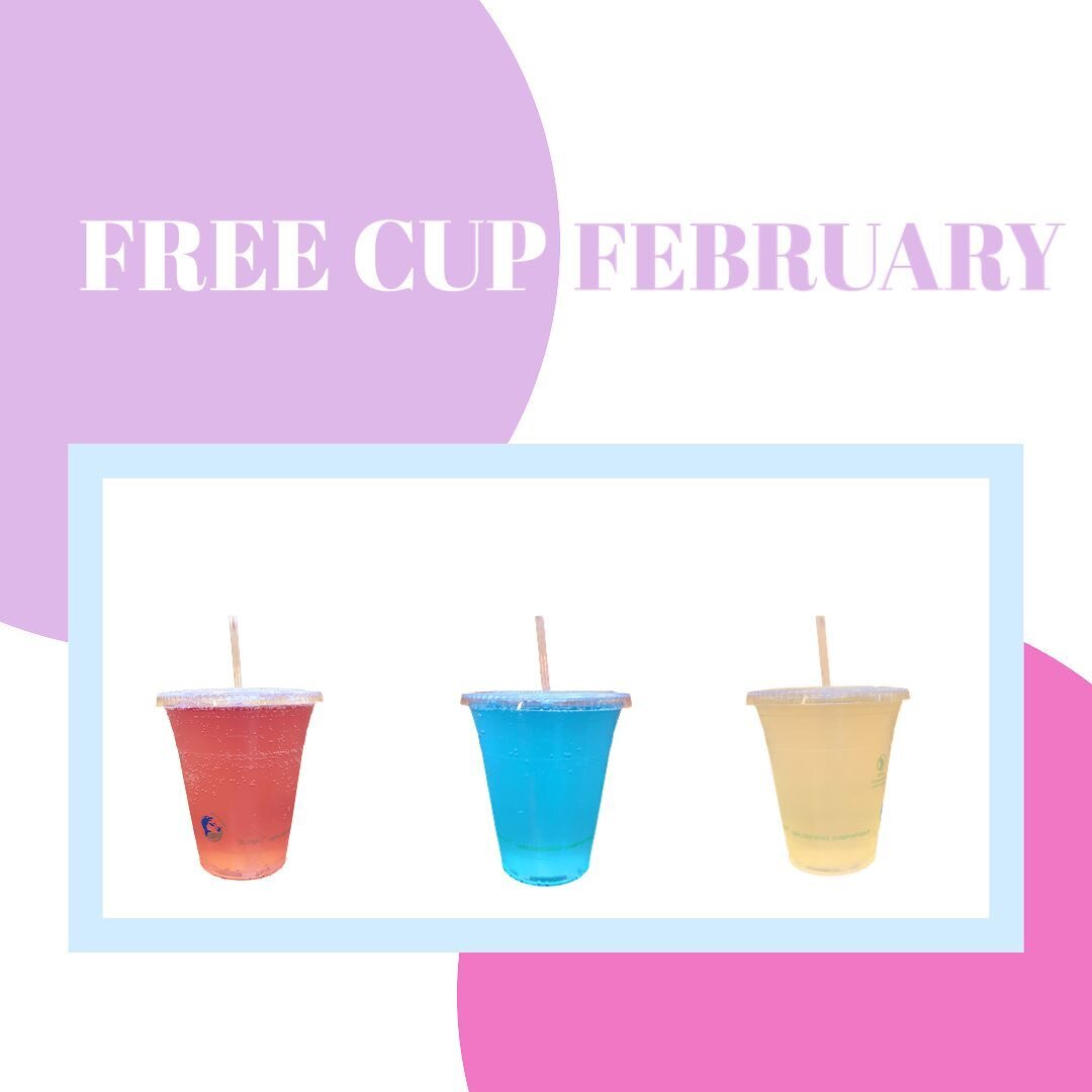 💜Happy February! 💜
We are giving away a free cup of our Sparklin Bee-Line honey drink with every purchase in our shop this February! Come find us at 4150 Blenkinsop rd. 🐝