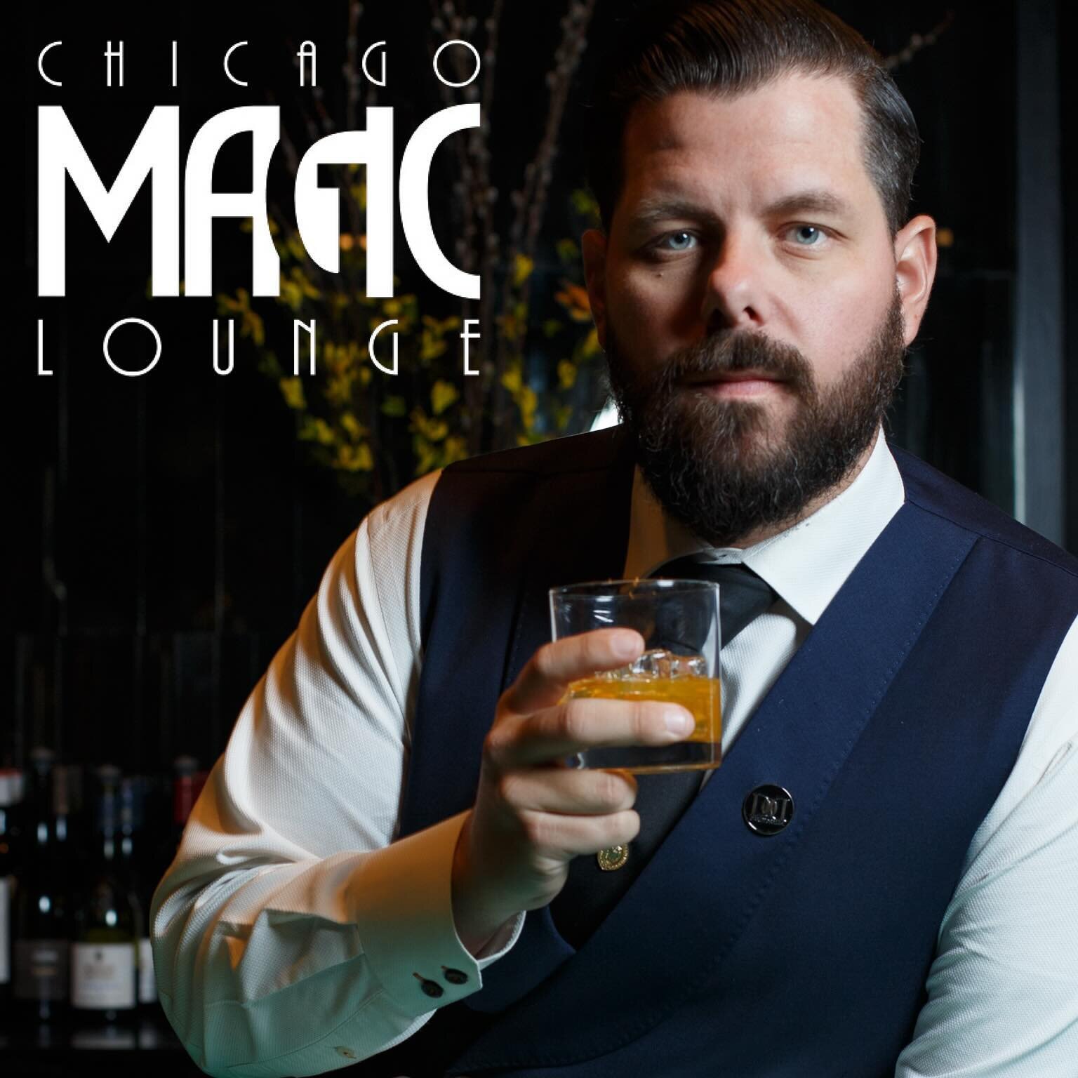 April 25-28th I&rsquo;ll be entertaining behind the magical bar at @chicagomagiclounge I&rsquo;m so excited to be back in Chicago at one of my favorite venues to share some awesome magic. 
📸: @themagiciansphotographer