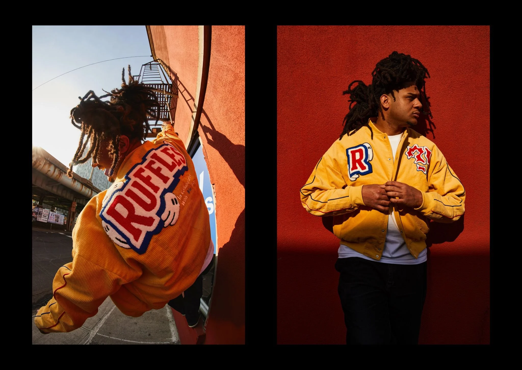  We saw corduroy’s ridged texture making a comeback in streetwear fashion, and created RidgeWear by Ruffles. We collaborated with fashion designer, Blu Boy, to translate Ruffles’ iconic ridges into sought-after streetwear.  Of course, we could not re