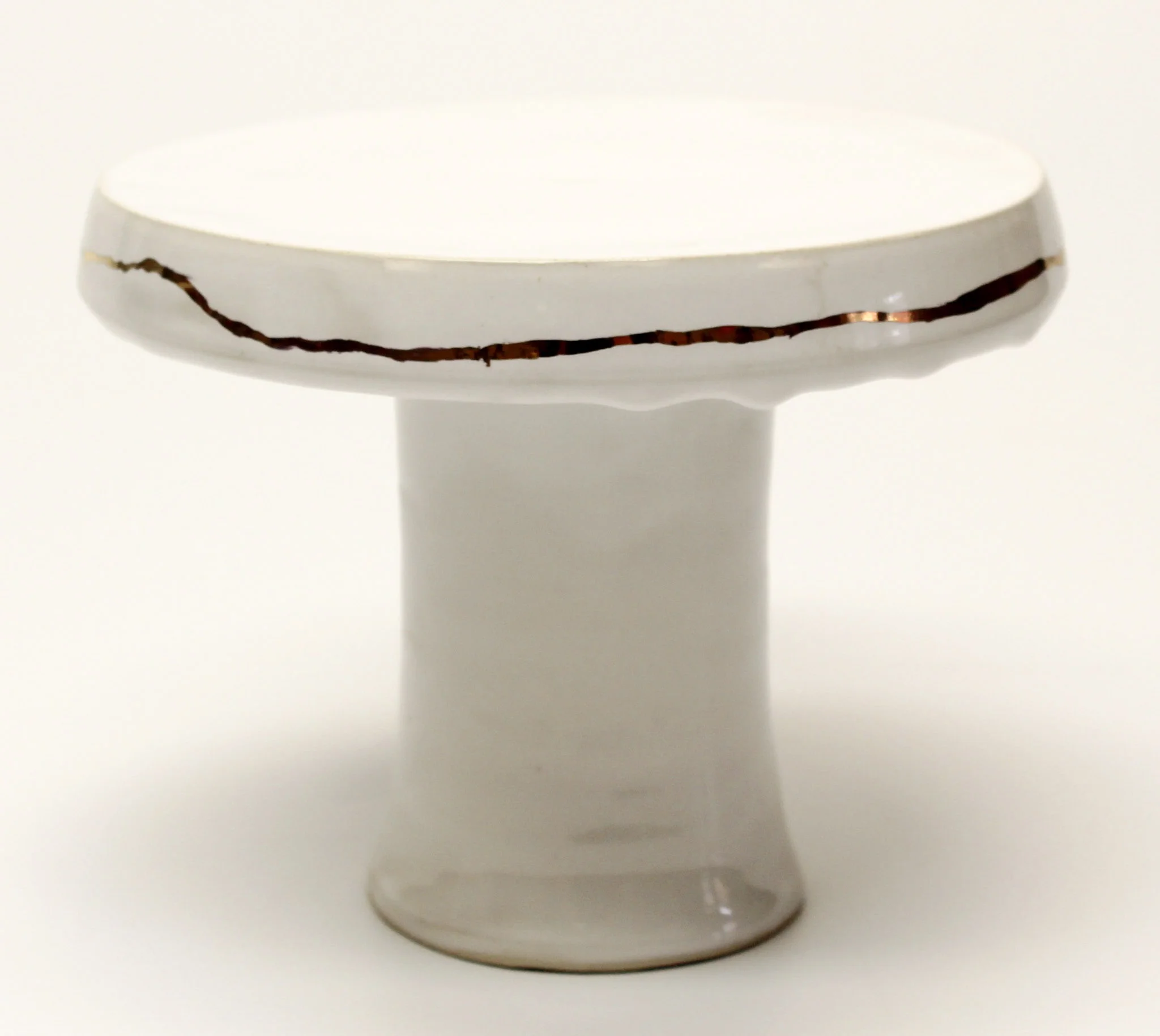 Gold Line Cake Stand