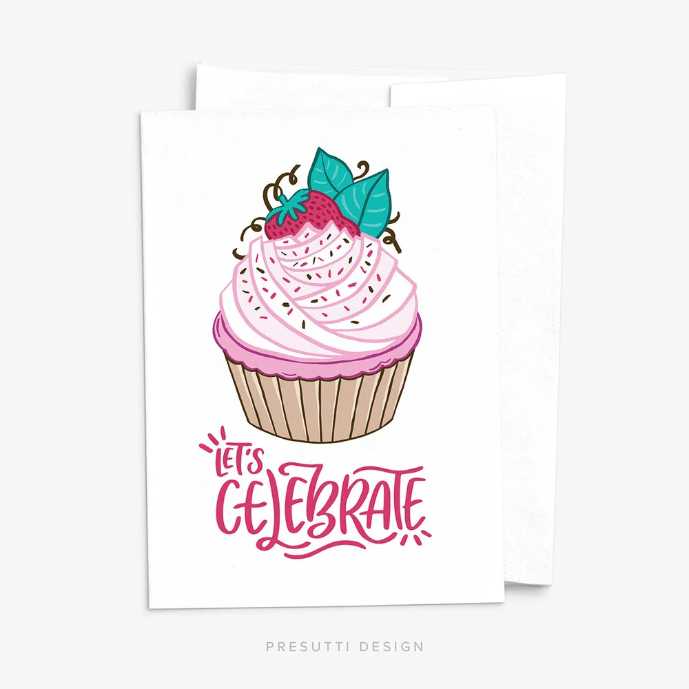 Let's Celebrate Greeting Card — PRESUTTI DESIGN