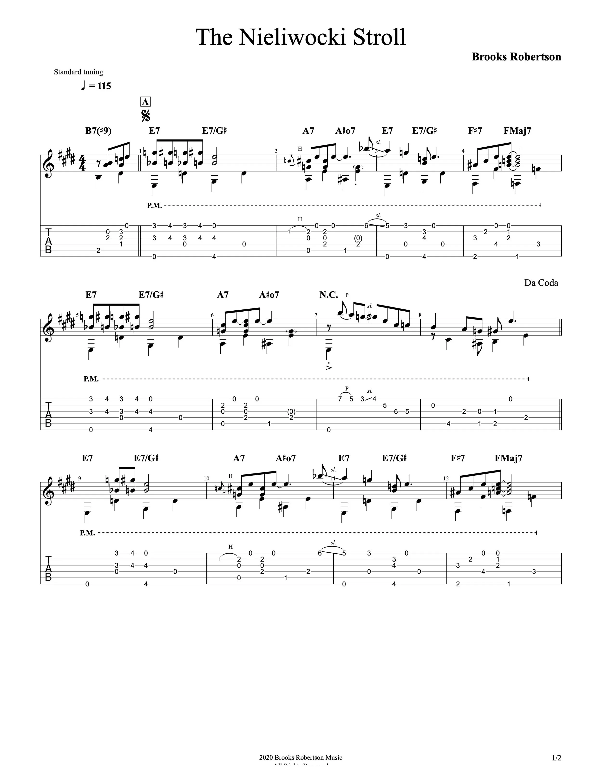 The Nieliwocki Stroll