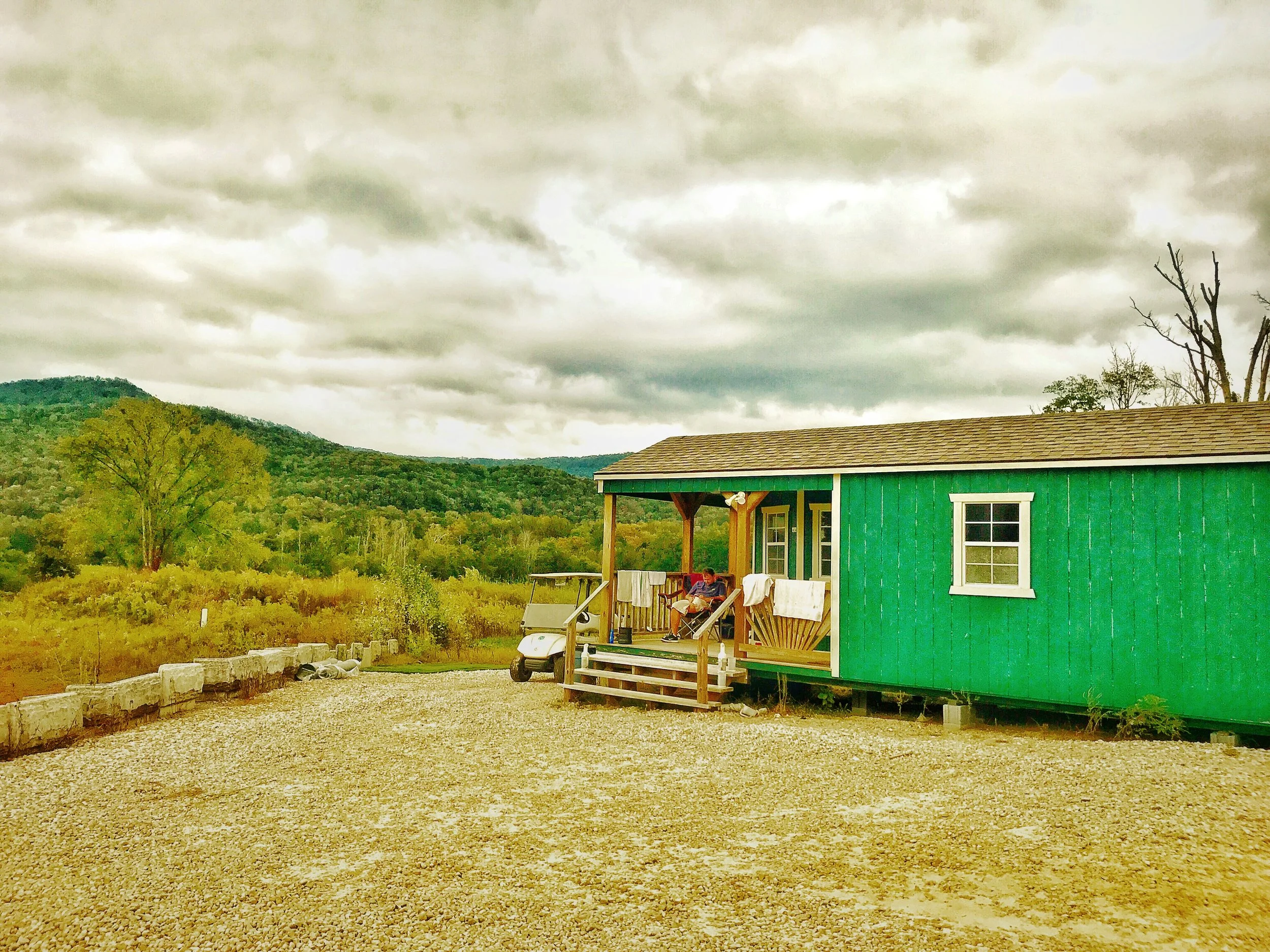 The green shed clubhouse