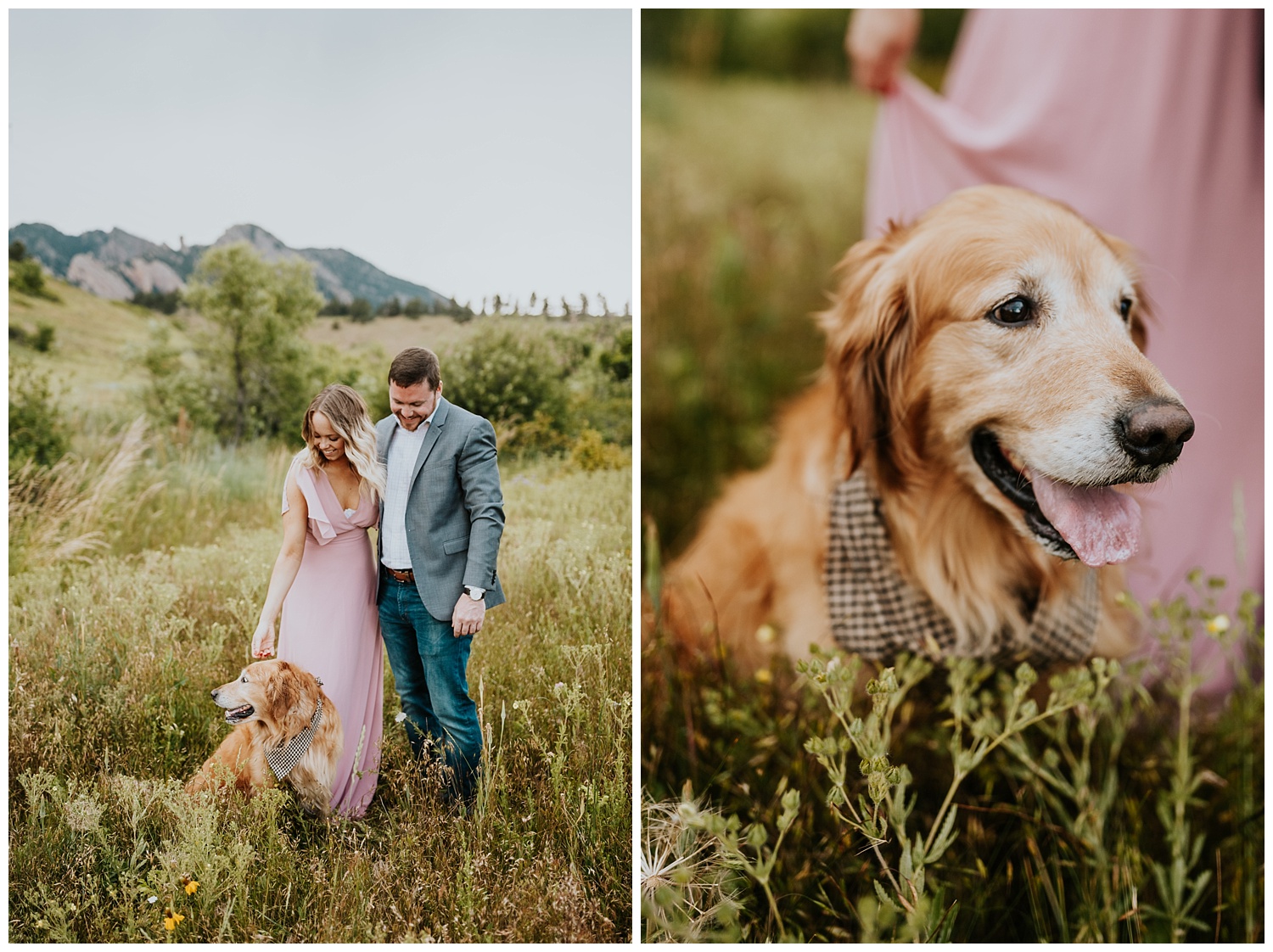 South Mesa Trail Boulder Denver Colorado Engagement