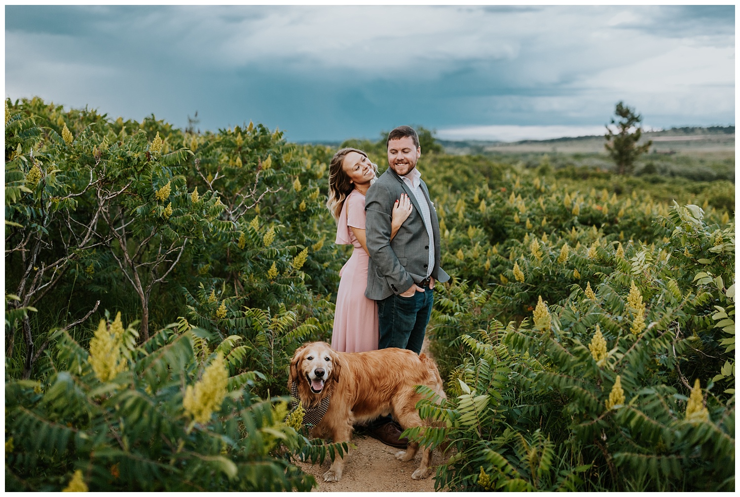 South Mesa Trail Boulder Denver Colorado Engagement