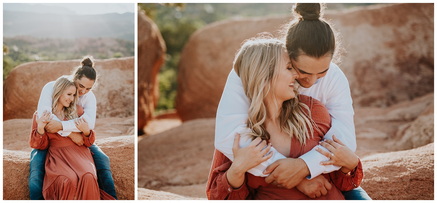 Garden of the Gods Engagement Colorado