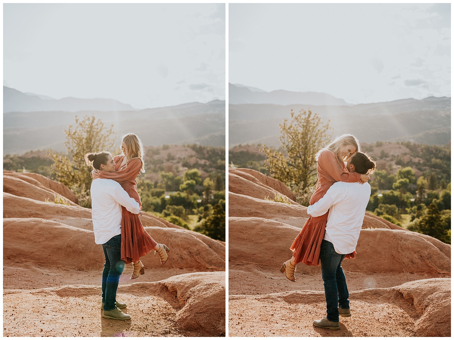 Garden of the Gods Engagement Colorado