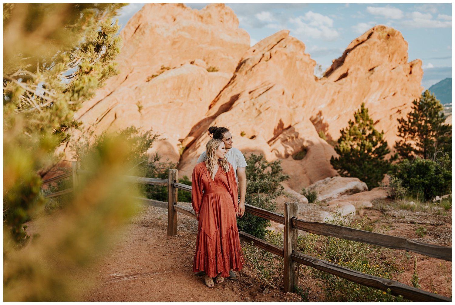 Garden of the Gods Engagement Colorado