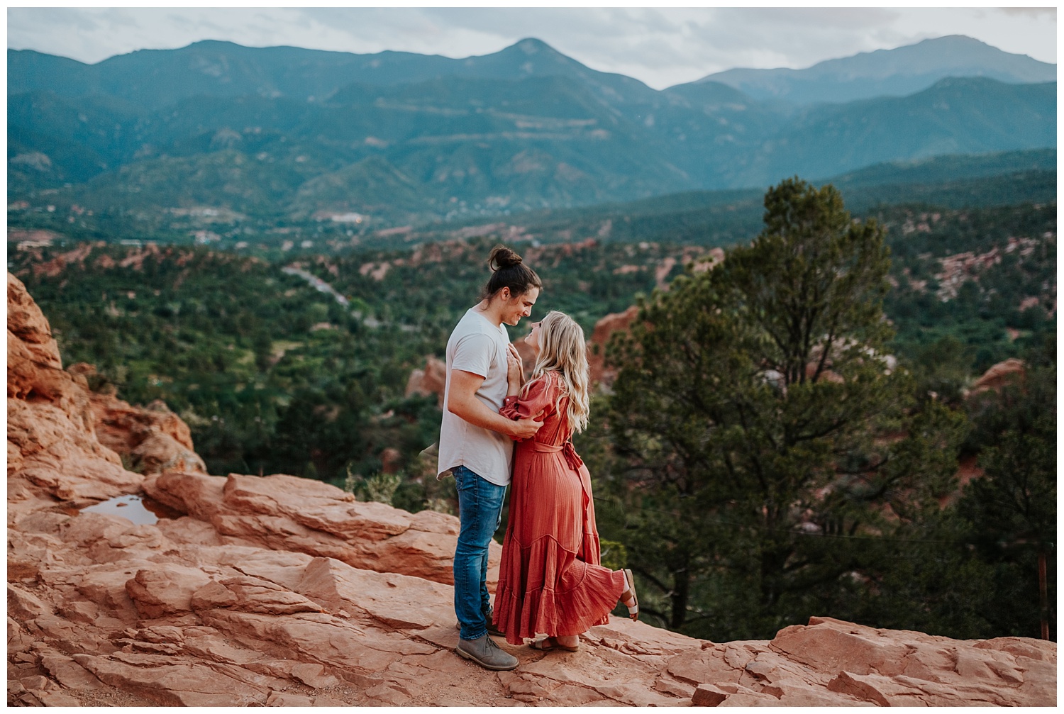 Garden of the Gods Engagement Colorado