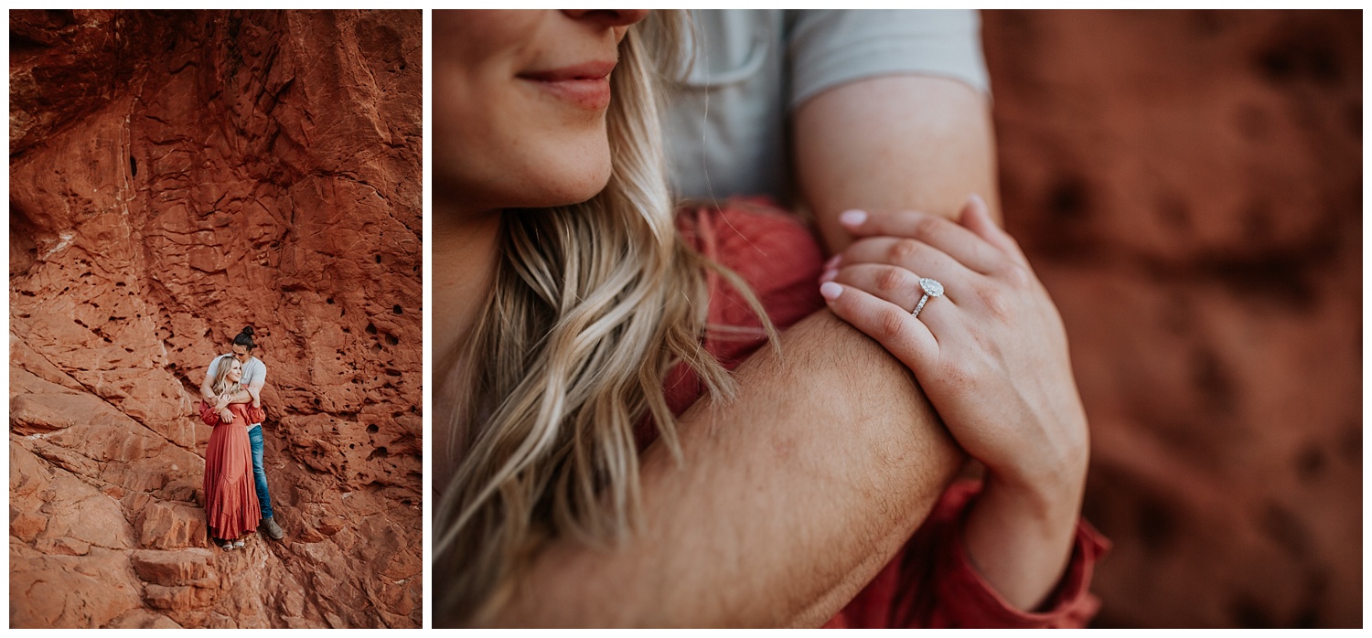 Garden of the Gods Engagement Colorado