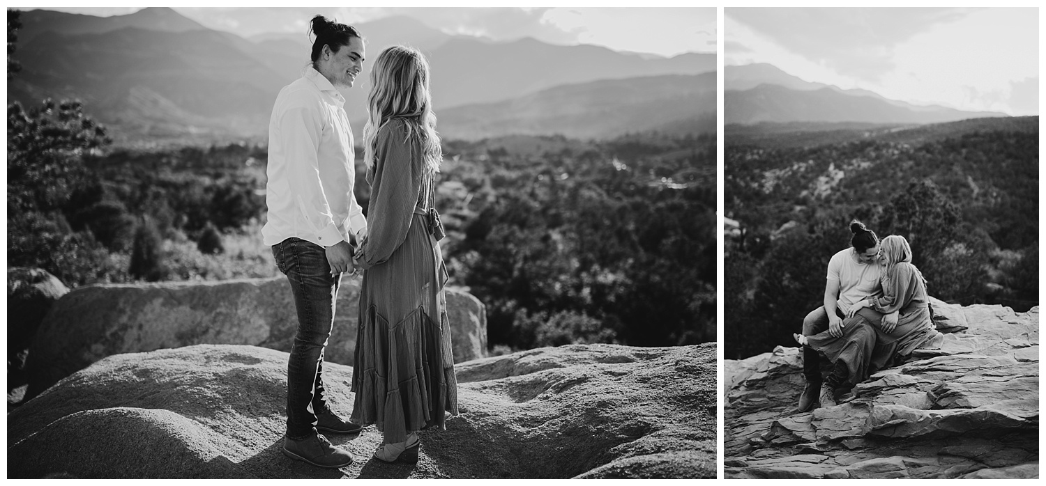 Garden of the Gods Engagement Colorado