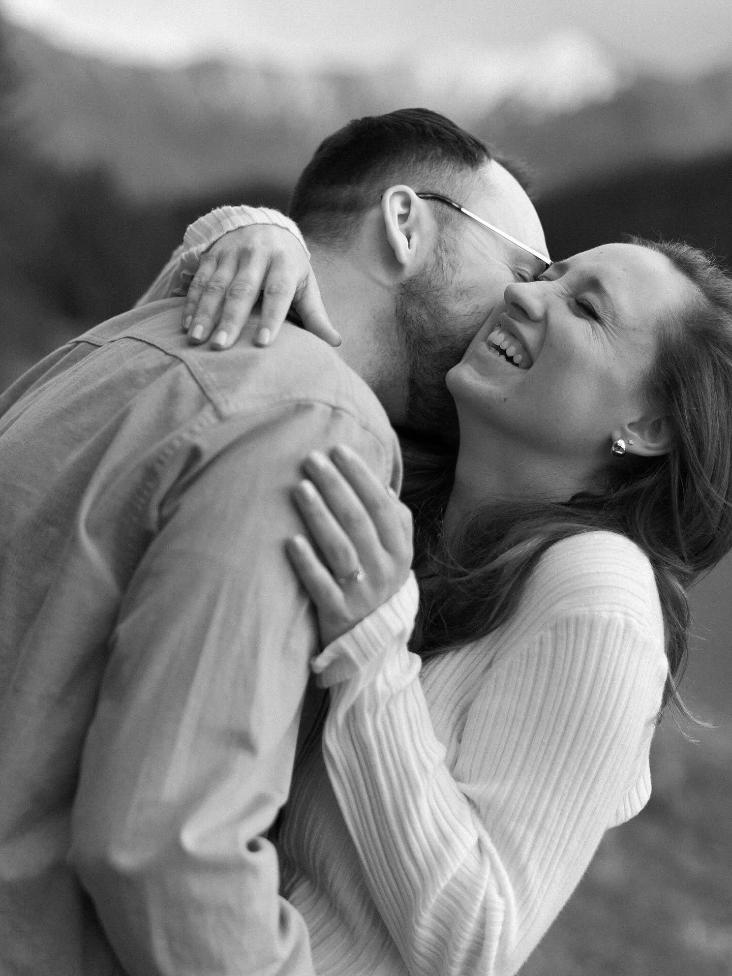I haven&rsquo;t shared an engagement session in way too long so though this night with Megan &amp; Hayden was the perfect place to start! To say I had an amazing time with these two would be an understatement. 🥰 and we got every type of weather - a 