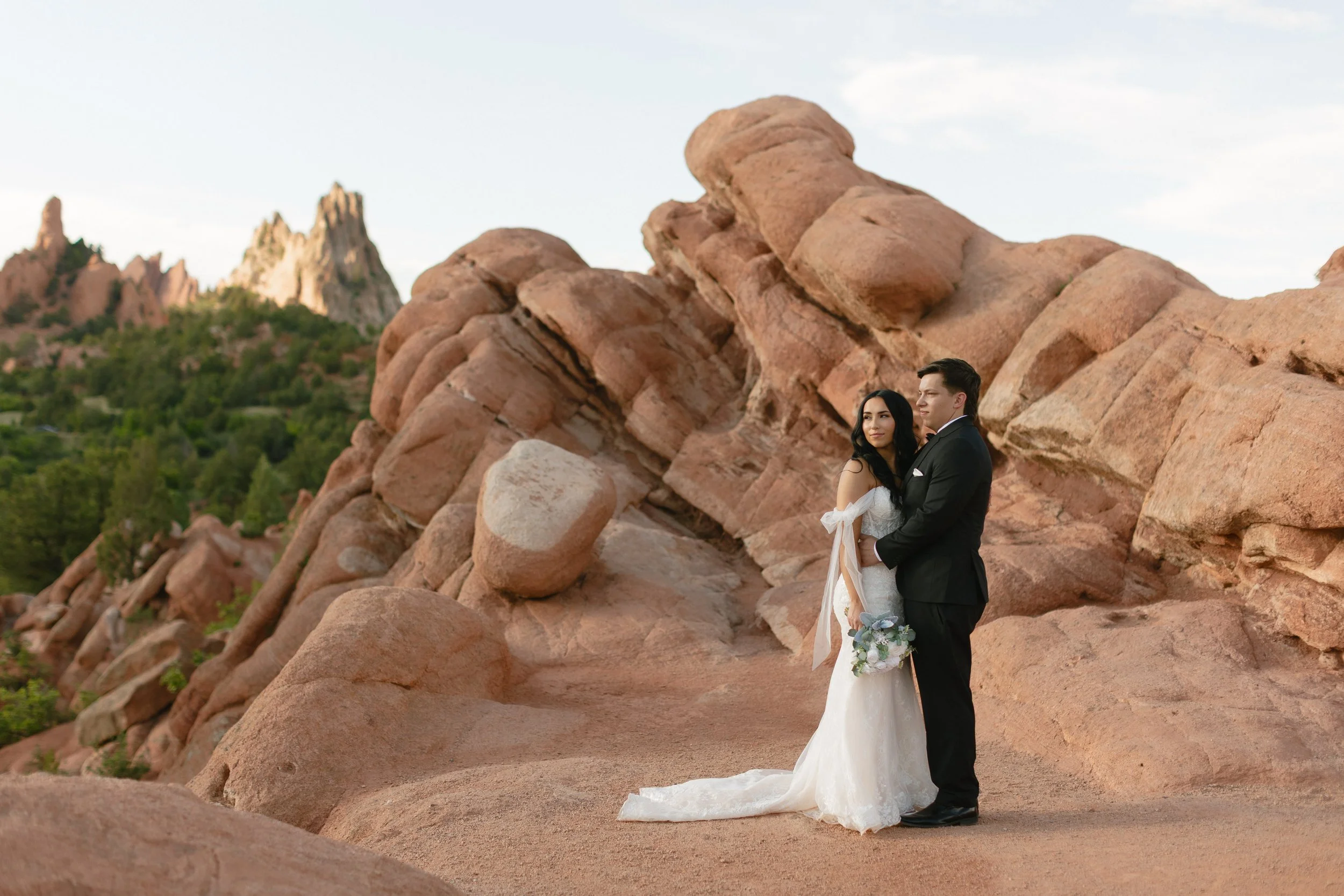 Eloping at Garden of the Gods, Colorado Springs