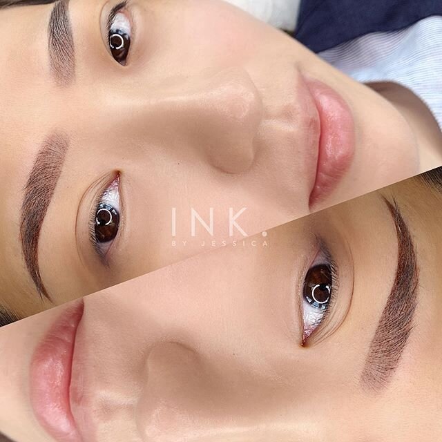 Who loves a good ombrè brow? ⁣
⁣
This is my personal favourite technique as it can deliver the softest and most natural results, yet it can be as bold and polished as you&rsquo;d like. No matter what it is you prefer, you don&rsquo;t have to sacrifi