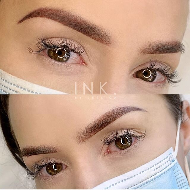 Another gorgeous set of ombré brows for this beautiful mama. She was patiently waiting for this day and boy was it worth it 😉⁣
⁣
________________________________________⁣_____________________

𝗧𝗲𝗰𝗵𝗻𝗶𝗾𝘂𝗲: Powder Ombre - the no makeup, makeu