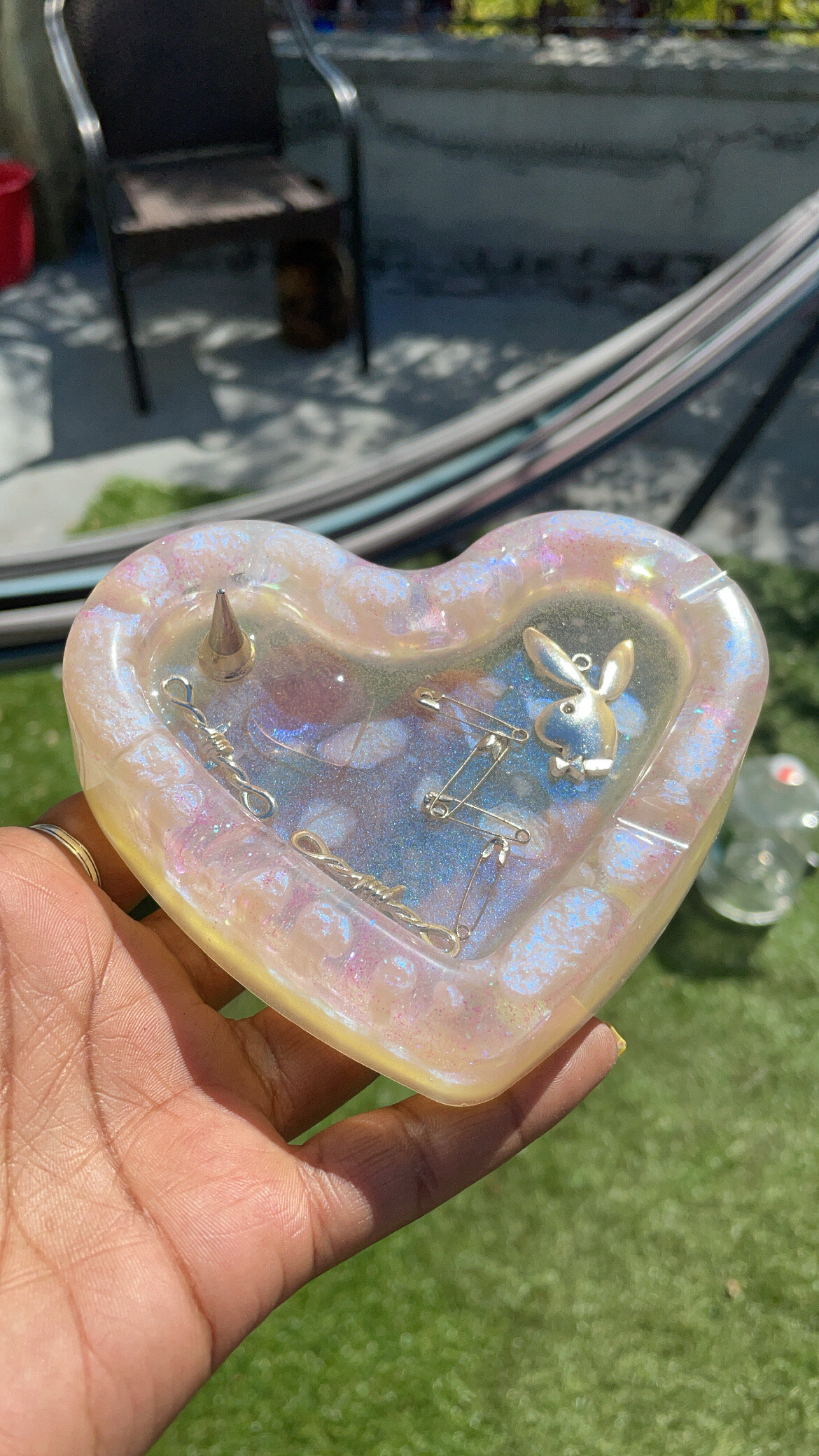 Playboy Rain Ashtray