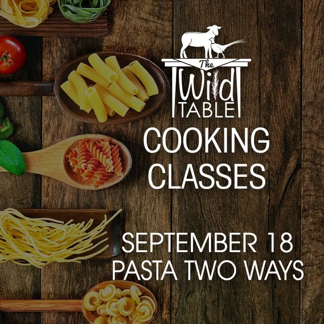 Cooking Class : Pasta Two Ways - September 18
