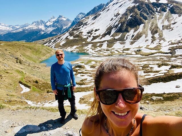 Weekend Hikes 🌱 nothing he loves more than a good old selfie 😬
