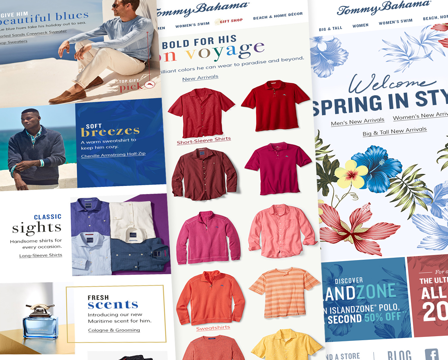 tommy bahama email sign up