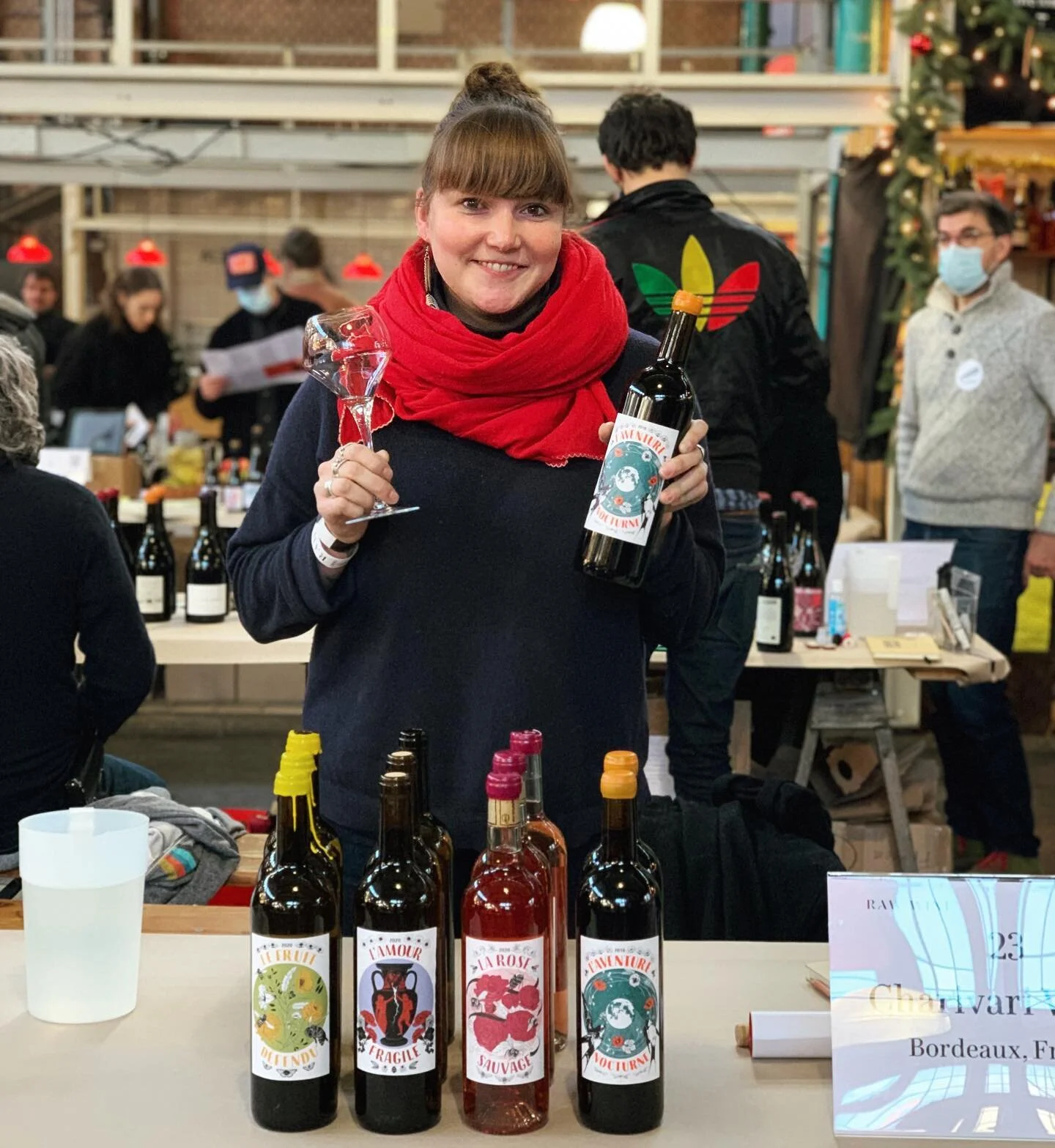 Charivari ♥οΈ RAW Berlin! #rawwine #rawberlin #naturalwine #authenticwine @rawwineworld @markthalleneun