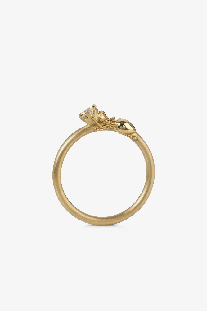 thieves mini solitaire ring with diamond — frances wadsworth jones