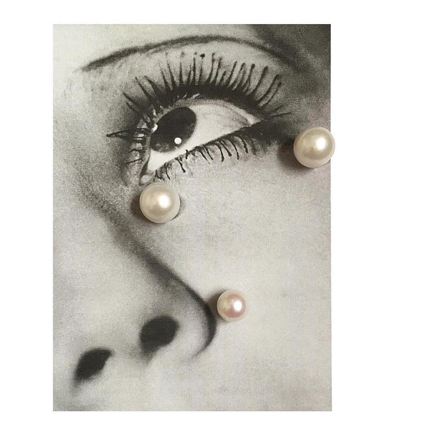 Tier 4 vibes - Man Ray&rsquo;s &lsquo;Glass Tears&rsquo; (1932) + 2020  #pearl upgrade 😢