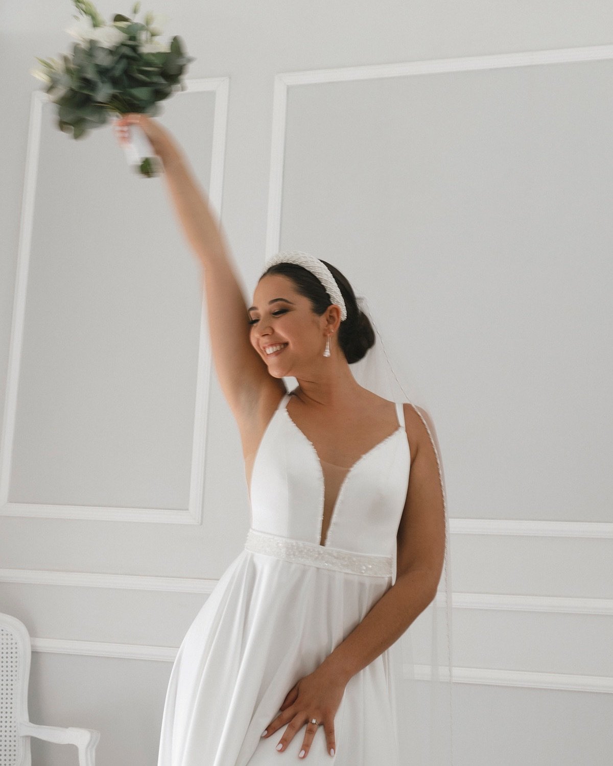 Lizelle bringing her &ldquo;I do&rdquo; energy.