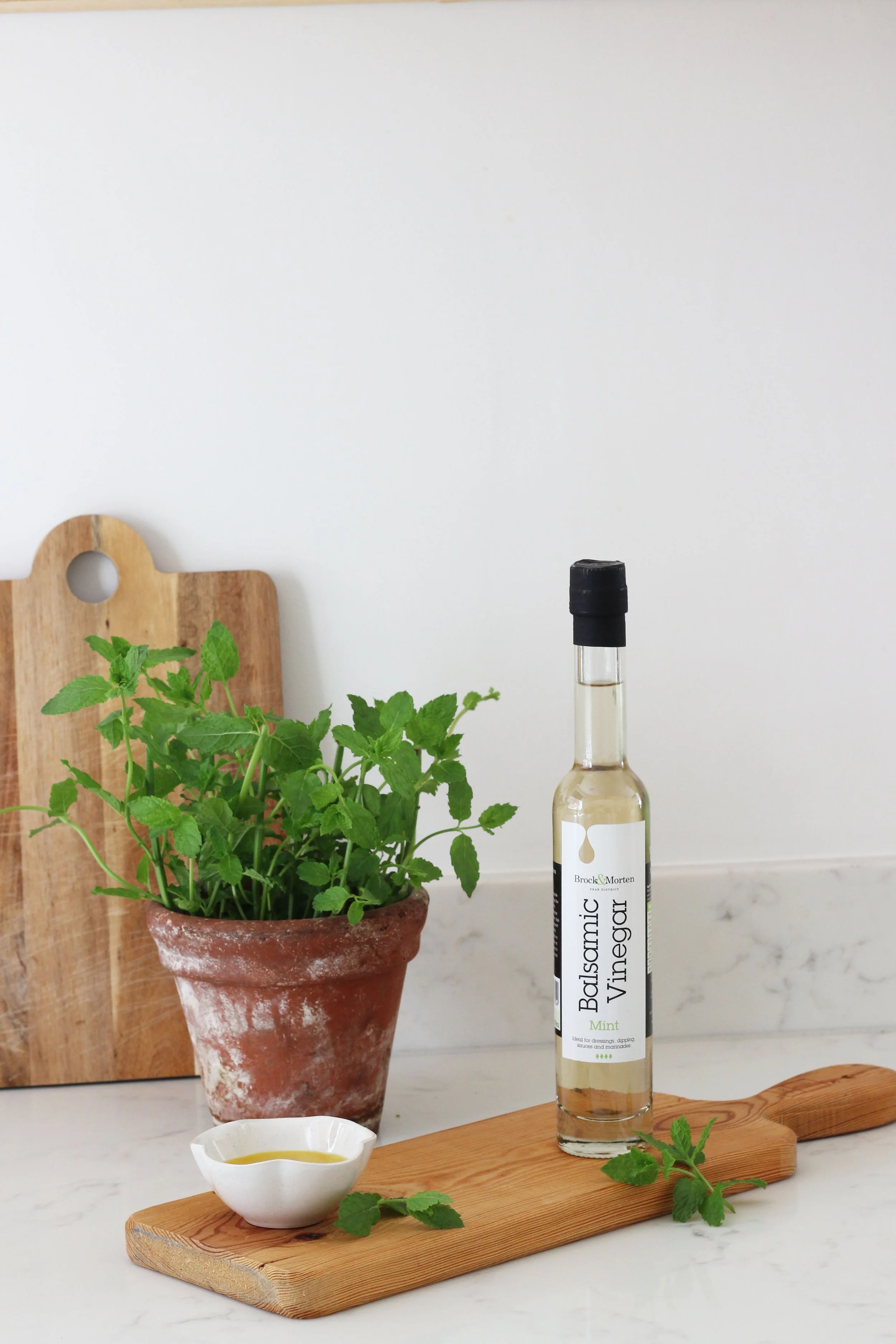 Mint balsamic vinegar