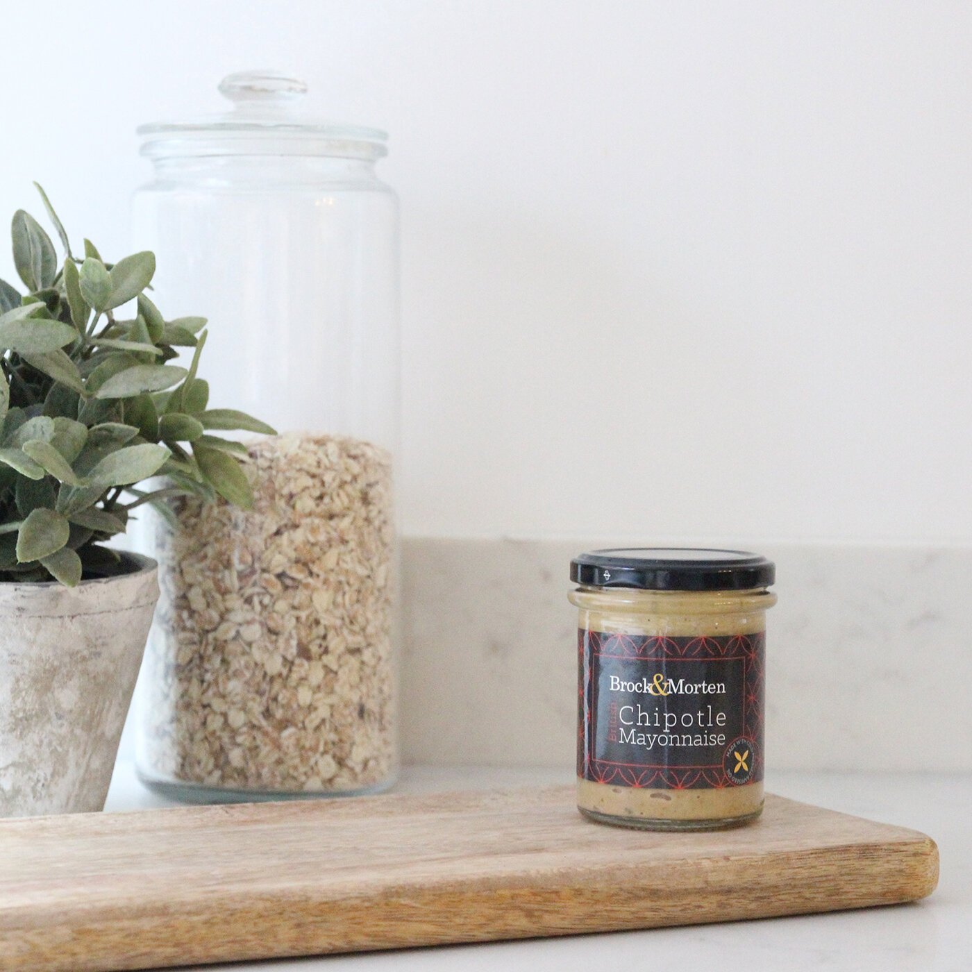 chipotle mayonnaise made with rapeseed oil